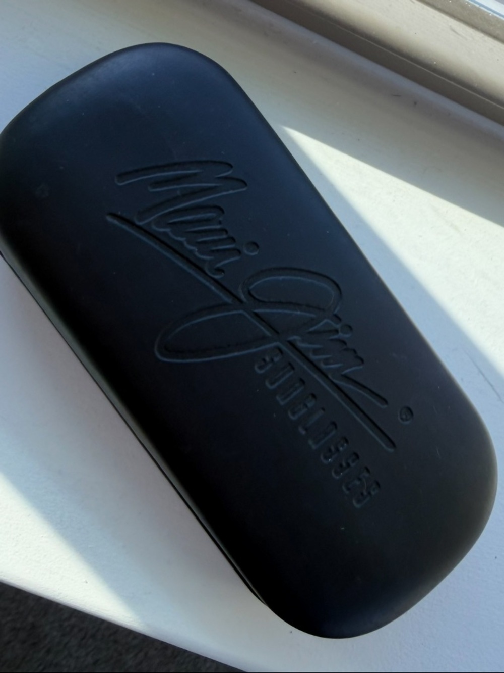 Maui Jim Sunglasses Case Black Hard Shell Protective Travel Case